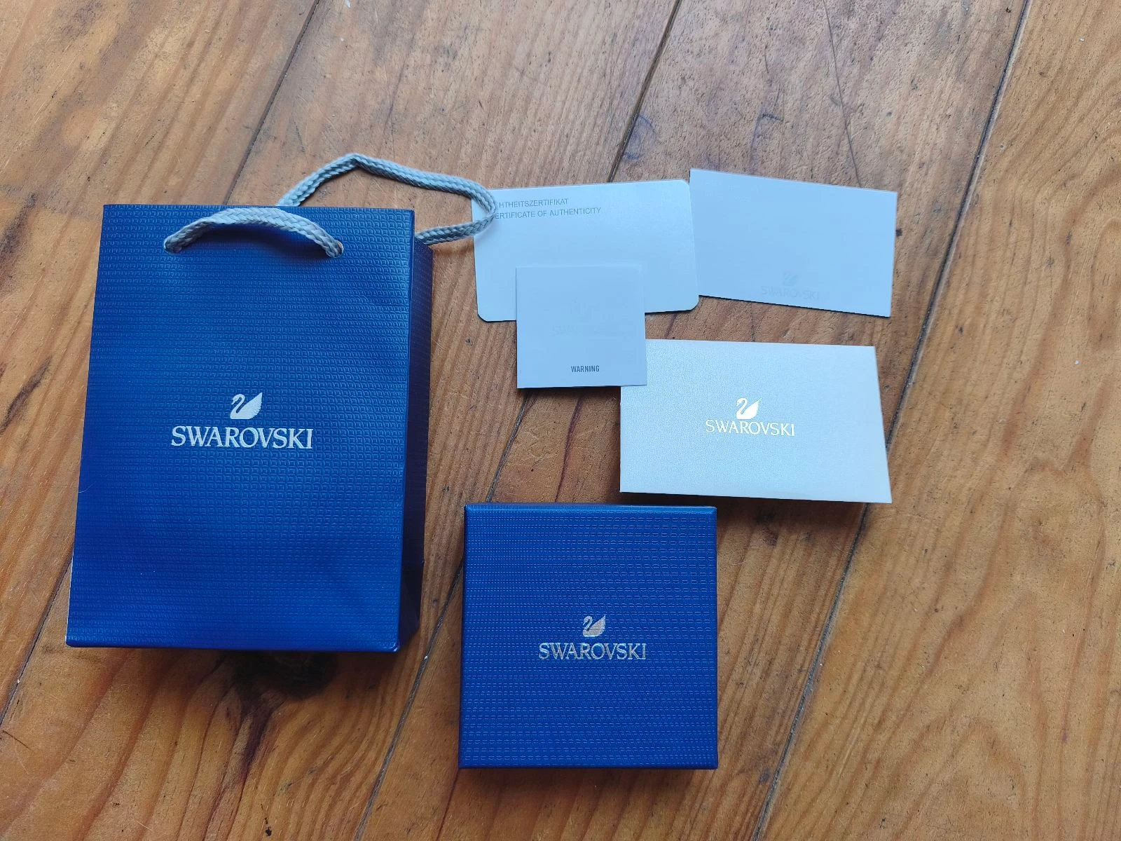 Colare Swarovski Cisne Azul 